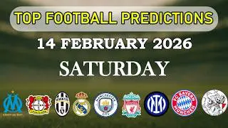 FOOTBALL PREDICTIONS TODAY 14 FEBRUARY CARABAO CUP | LA LIGA | BUNDESLIGA | PREDICTIONS | PICKS