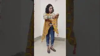 How to style waterfall shrug in different ways | Styling shrugs | 1 Shrug 12 new & unique styles |