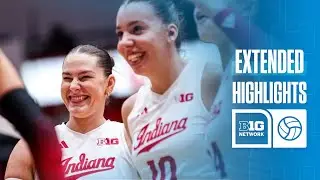 Northern Kentucky at Indiana | EXTENDED HIGHLIGHTS| Big Ten Volleyball | 09/05/2025