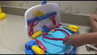 KITTER Doctor Set For Kids, Pretend Play Suitcase Design Doctor Set For Boys & Girls, Gift For Kids
