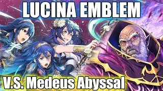 LUCINA EMBLEM vs. Medeus Mythic Hero Battle Abyssal! | Fire Emblem Heroes [FEH]