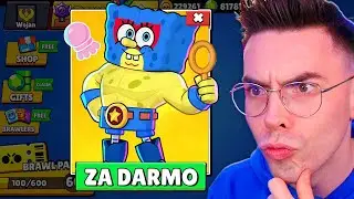 Jak ZA DARMO Odblokować SPONGEBOB w Brawl Stars! 😱