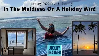 This month I am in the MALDIVES! WHAT A WIN!
