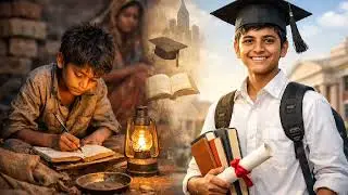 अंधेरे में पढ़ा, उम्मीद के दीये जलाए, और सफलता हासिल की।
