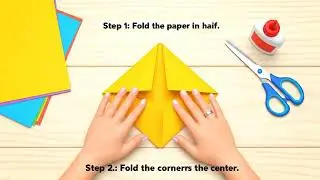 Faceless YouTube Short: Easy DIY Paper Airplane Tutorial
