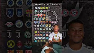 Mbappe's all 60 UCL goals 🎯 #mbappe #france #championsleague