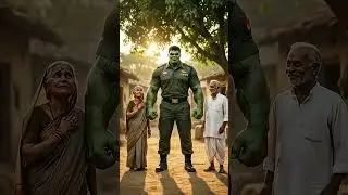 The Hulk Joins the Indian Army: India's Ultimate Super-Soldier! 🇮🇳IndianArmy #Hulk #MarvelIndia