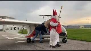 Nikolaus-Landung am HB Flugplatz Hofkirchen