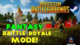 PUBG (PC) - April Fools Special | FANTASY BATTLE ROYALE MODE!!