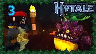 HYTALE S1 EP3: MAGMA RHINO TOAD!! ESPLORIAMO le CAVERNE!!