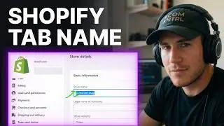 How to change the name of the tab in your Shopify store 2026