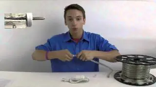 How to Install a Power Cord and End Cap - AQLighting