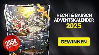 Hecht und Barsch Adventskalender 2025 - 1.000 Abo Special ⭐