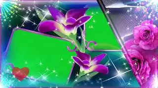Kinemaster  Green Screen Video Editing 2025 New Slideshow Template | Free Photo Frame HD Animation