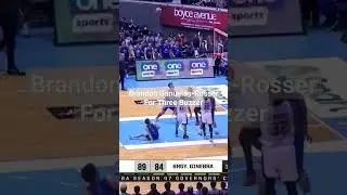 Brandon Ganuelas-Rosser For Three Buzzer PBA Season 47 Governor's' Cup #pba #pbagametayodito #nlx