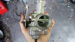 Stock KAYO carb - choke operation