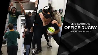 LET'S GO BOKKE! | Office Rugby Behind-The-Scenes | Volkano