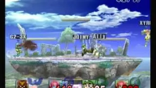 WHOBO 3 LT: Trela (Samus) & Ally (Captain Falcon) vs. Xyro (Samus) & Gnes (Mario) - SSBB - SSBB
