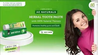 ||AE Naturals Herbal Toothpaste|| English ||