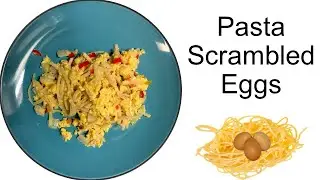 Scrambled Pasta and Eggs | A BREAKFAST LOVER'S DREAM!