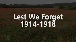 Rememberance Day 2018 Tribute