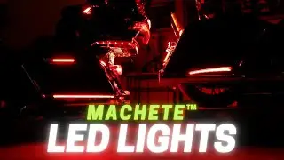 Ciro Machete&trade; LED Lights for Harley Davidson Touring models