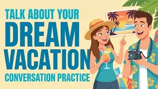 How to Talk About Your Dream Vacation in Easy English Conversation Practice