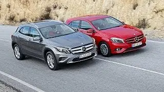 Mercedes GLA vs. A-Klasse