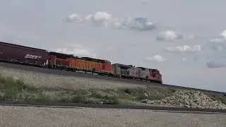 BNSF 735 WEST. 7/3/23...5:05pm. Matfield Green, KS.