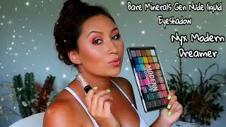 BareMinerals Gen Nude Metallic Liquid Eyeshadow | NYX modern dreamer