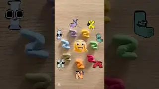 Reverse Alphabet lore color mixing#colormixing #satisfing #shorts #reverse