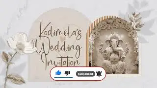 Latest wedding Invitation video | Without Photos | AE & PR MOGRT Project file | DDC 116|@ just 199/-