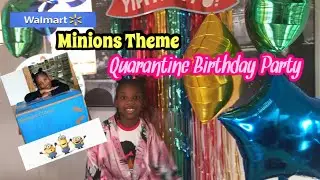 Minions Theme Quarantine Birthday Party| Walmart.Com