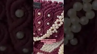 Delivered by @Eshtyles #handcraftedstyle #macrameclutch #macrame #bag #stylish