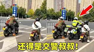 大型社恐现场#女骑 #机车 #骑行 #automobile