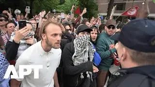 WATCH | Dutch Protesters Clash With Police Over Gaza, Accuse Government of Complicity | APT