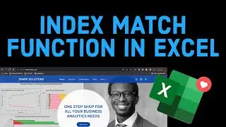 How to use the INDEX MATCH function in Excel