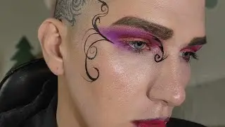 Dec10:Viewers Pick Makeup look w/ XXRevolution the Matrix palette plus @burningmercury988  line work