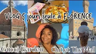 VLOG Voyage seule à Florence - Visites de la ville, de Bologne, shopping Luxe Outlet, musée Gucci...