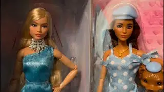 NEW! Barbie Twinning brunette - is it the Lina Lena face mold??? #twinning #barbie #doll #unboxing
