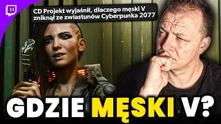 Afera o brak męskiego V na 5-lecie Cyberpunk 2077