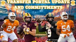 TRANSFER PORTAL UDPATES AND COMMITMENTS | LANE KIFFIN IS ANNOYING | TENNESSEE VOLS FOOTBALL
