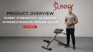 Sunny Strength® Hyperextension Roman Chair Overview | How to Use + Features