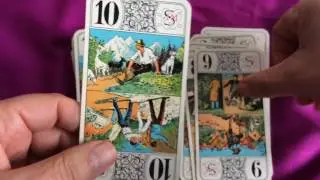 My old french tarot deck : a playing card game, not for divination !