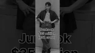 BTS Members Net worth 2024😱💜 #shorts #bts #networth