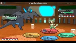 Roblox | Pokemon Brick Bronze - 6th gym leader fight P1