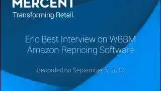Eric Best Interview - Amazon Repricing Software