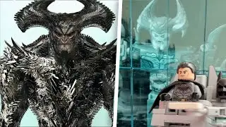 Motorized LEGO Steppenwolf (Snyder Cut) w/ Bat-Computer & Bat-Cave Update!!!