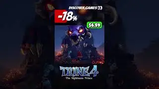 🤯 HUGE GAMING DEAL! 78% OFF Trine 4: The Nightmare Prince! ✨ (ONLY $6.59!) 🚀