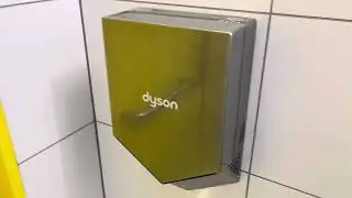 Dyson Airblade V HU02 Hand Dryer at Public Toilets, The Strand, Tauranga 